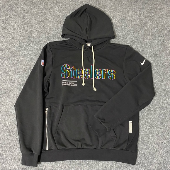 Pittsburgh Steelers 2025 Crucial Catch Standard Issue Mens Medium Hoodie NWOT - Picture 2 of 14